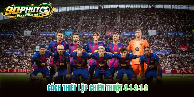 Cách thiết lập chiến thuật 4-1-2-1-2