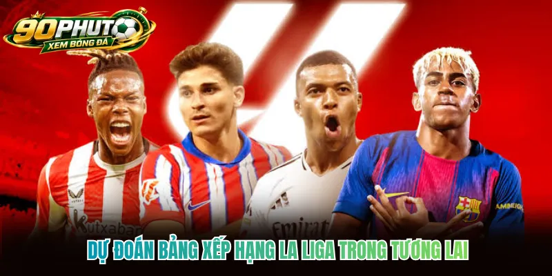 Dự đoán Bảng Xếp Hạng La Liga trong tương lai